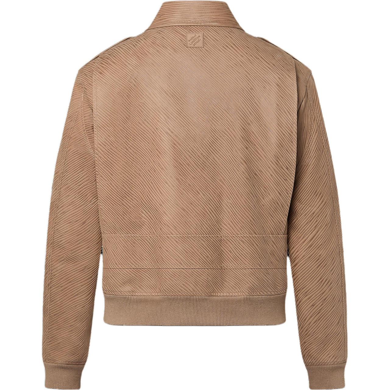 LOUIS VUITTON Epi Embossed Leather Flight Jacket