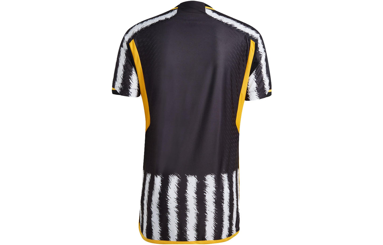 adidas Juventus 23/24 Home Authentic Jersey 'Black White' HR8248