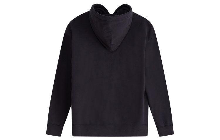 (WMNS) Levi's hooded Logo Printing Hoodie Black 18487-0004
