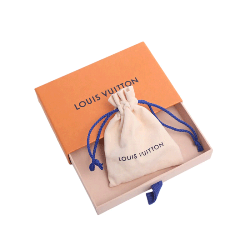 LOUIS VUITTON Metal Keychains Men's Gold