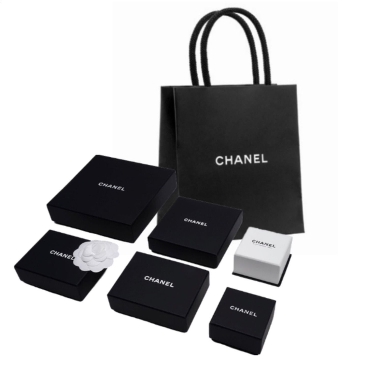 CHANEL Metal Stud Earrings Women's Gold