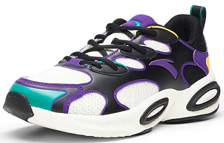 ANTA Run Collection 'White Black Purple' 112025591-1