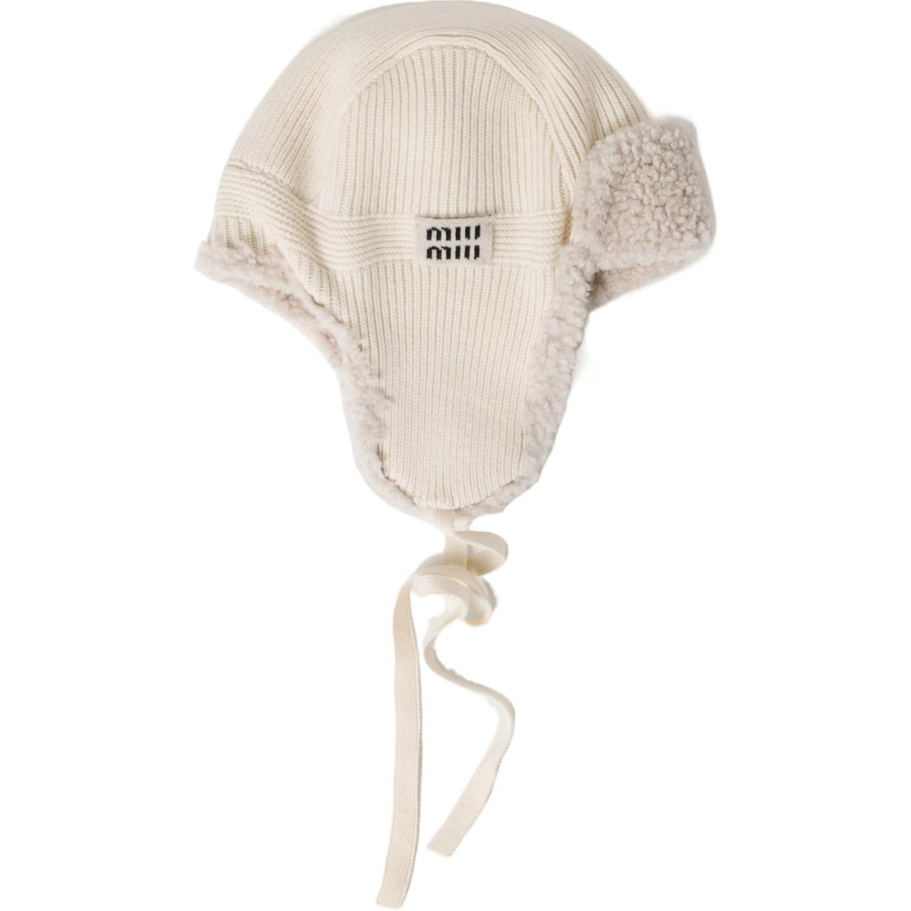 MIU MIU Wool Trapper Hats Women's White