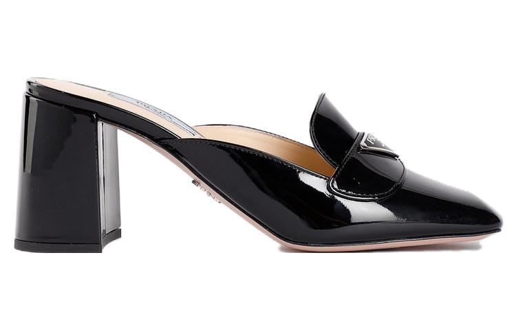 PRADA Closed Toe Slippers Women's Black