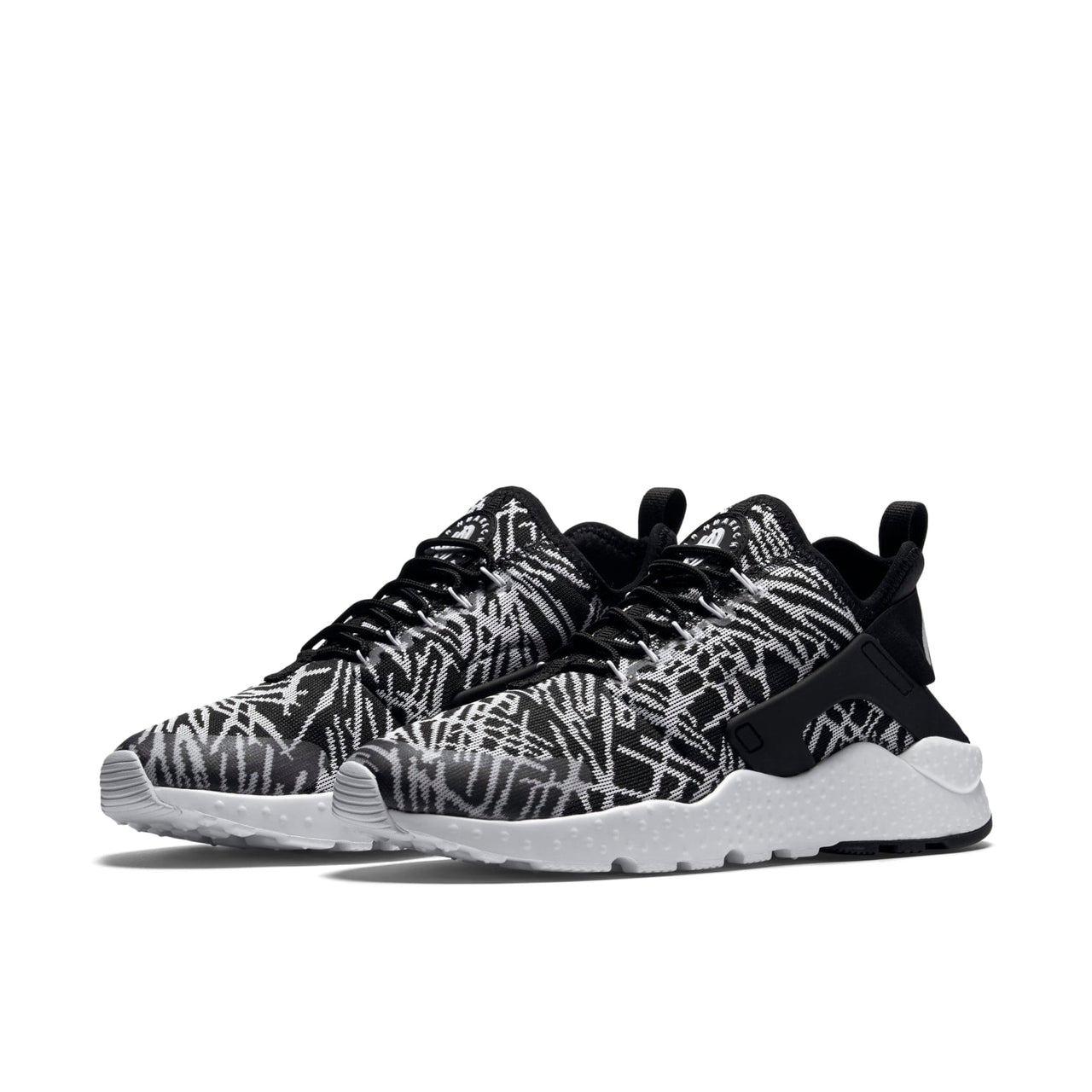(WMNS) Nike Air Huarache Run Ultra Jacquard 'Black White' 818061-001
