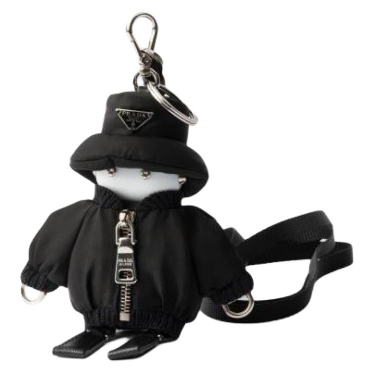 PRADA Fabric Pendants Men's Black