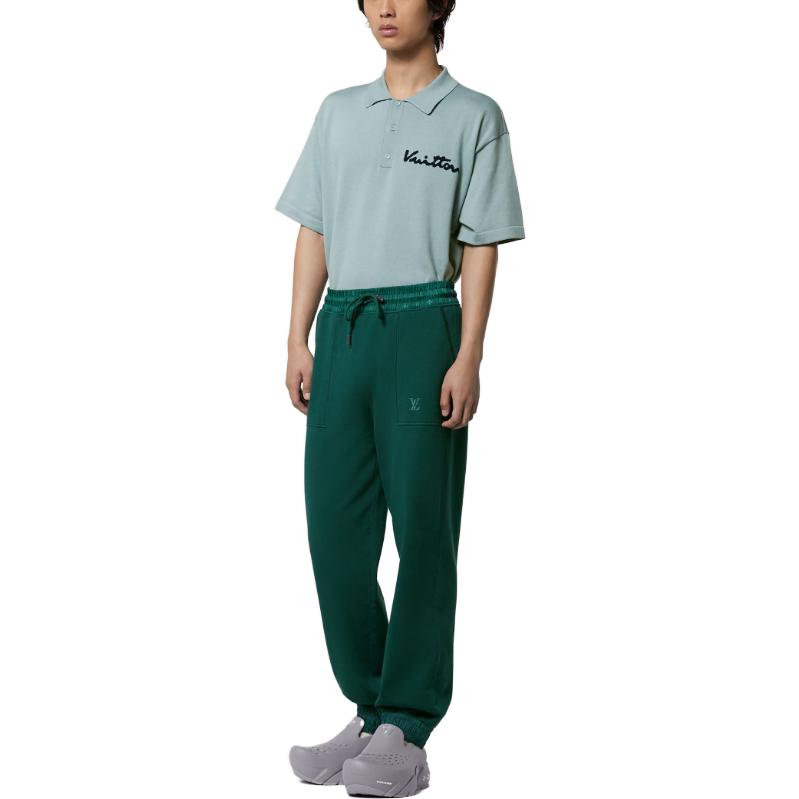 LOUIS VUITTON 1AFQA1 Nylon Hybrid Jogpants