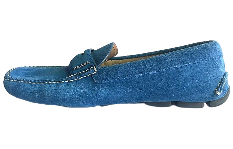 PRADA Men's Casual Shoes Men Low-Top Blue