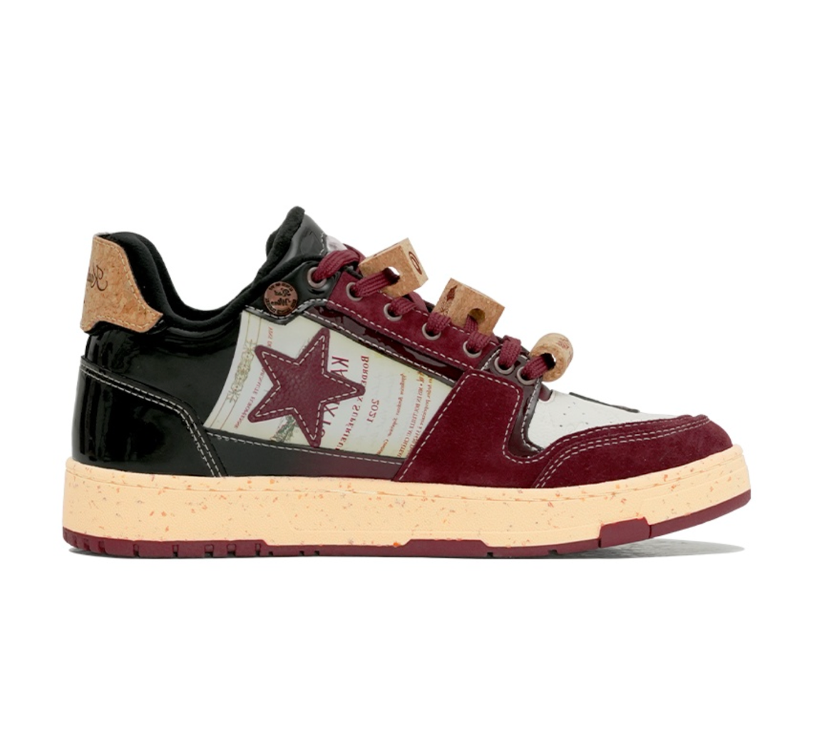 KAALIXTO Skateboarding Low 'Red Wine' KSH231111