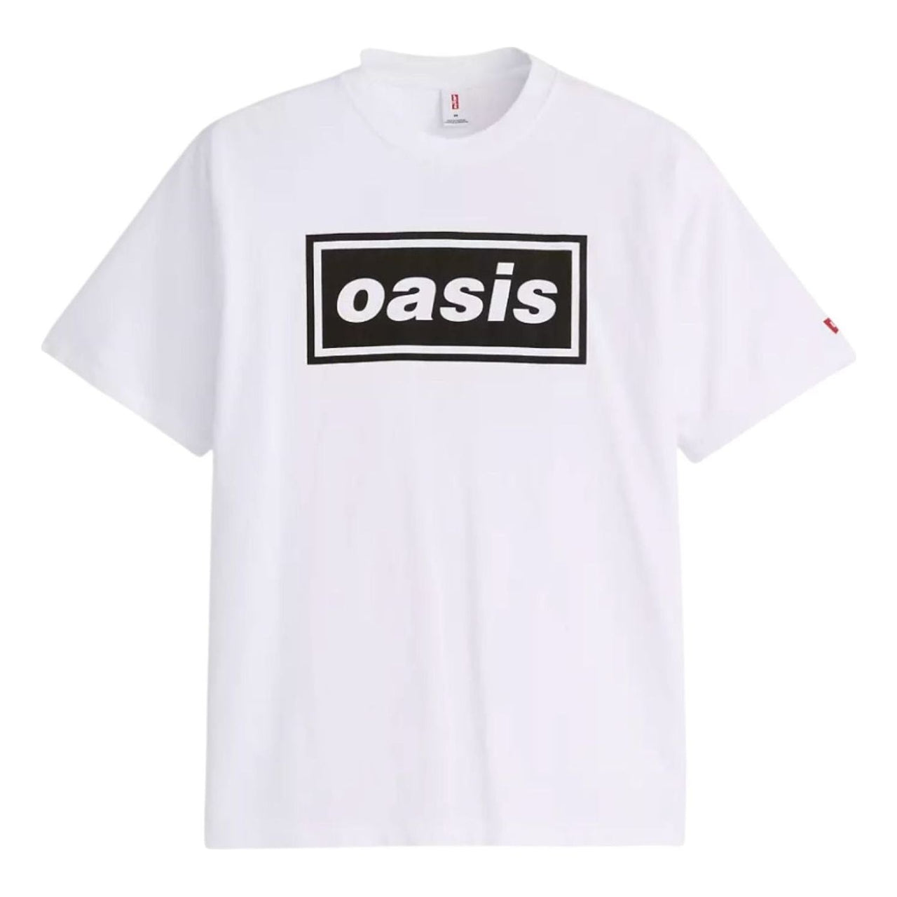 Levi's x Oasis Band T-Shirt Relaxed Fit 'White' 000H00000