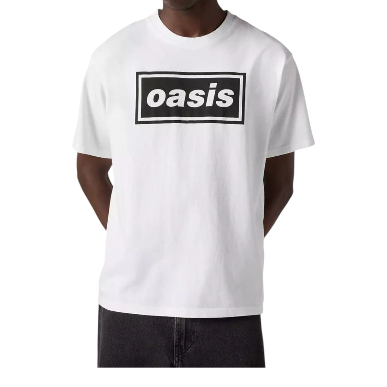 Levi's x Oasis Band T-Shirt Relaxed Fit 'White' 000H00000