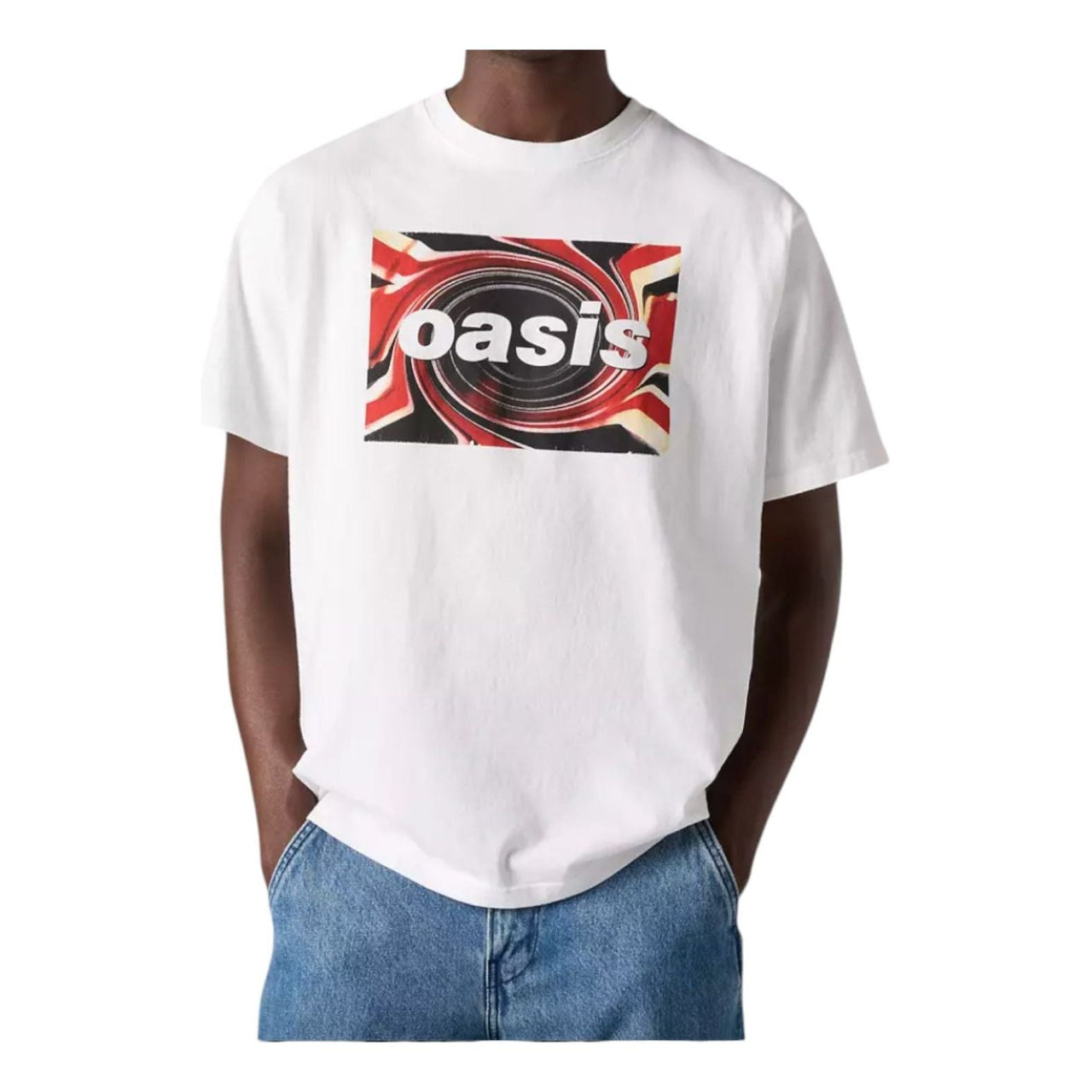 Levi's X Oasis Band T-Shirt 'White' 000H00006