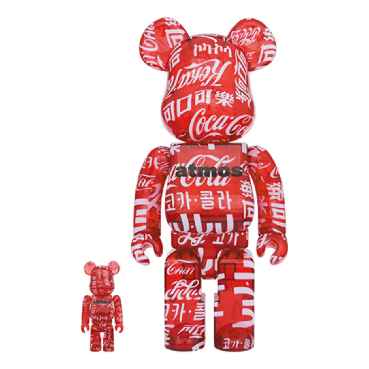 atmosxCoca-Cola 100%+400% CLEAR-RED