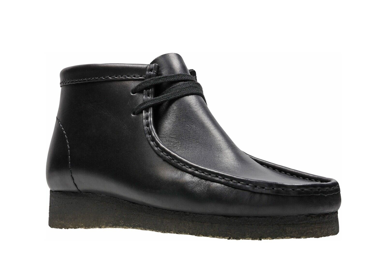 Clarks Wallabee Boots 'Black' 26155512