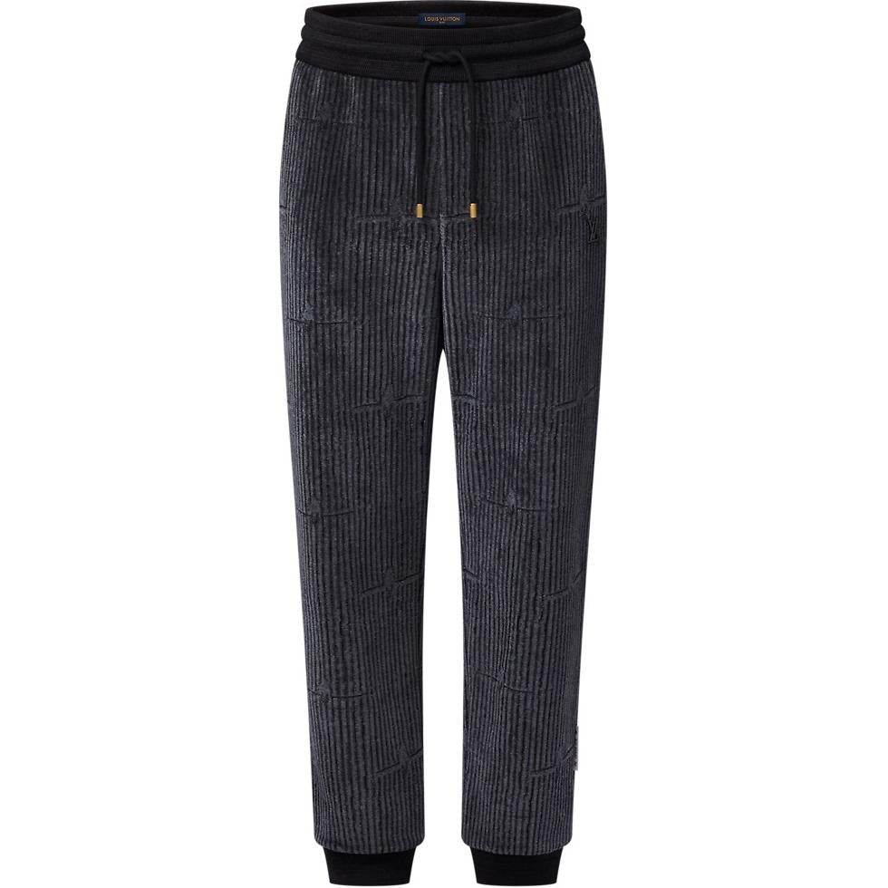LOUIS VUITTON Lv X Park Seo-Bo Cotton VeLOUIS VUITTONet Trackpants
