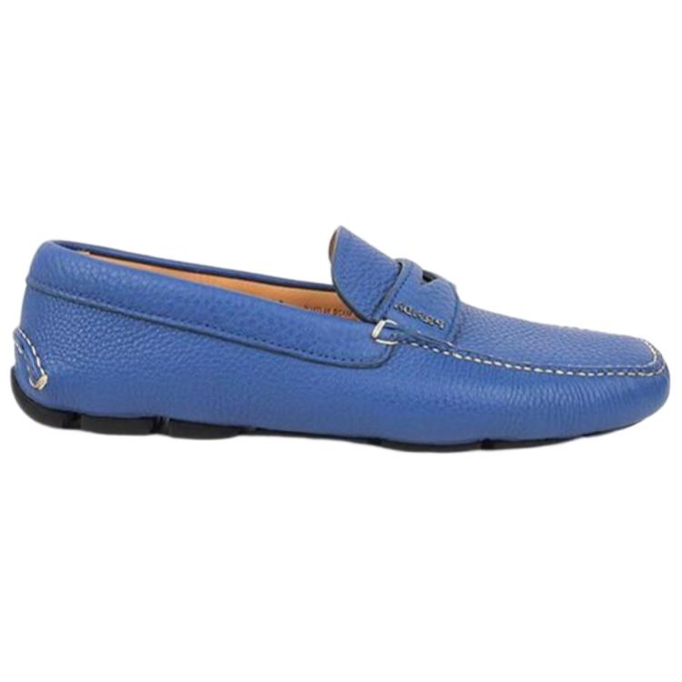 PRADA Men's Casual Shoes Men Low-Top Blue
