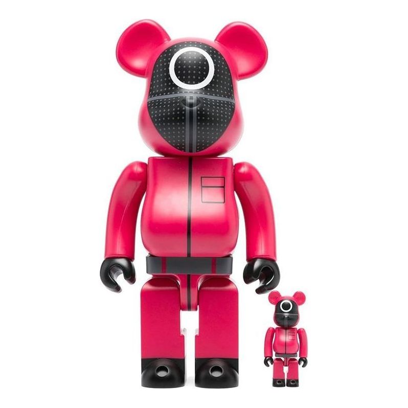BE@RBRICK Squid Game Guard Circle 400%100% 4530956602561
