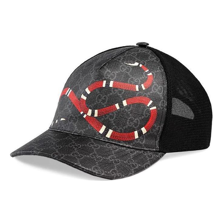 Gucci Kingsnake GG Baseball Hat 'Black' 426887-4HB10-1060