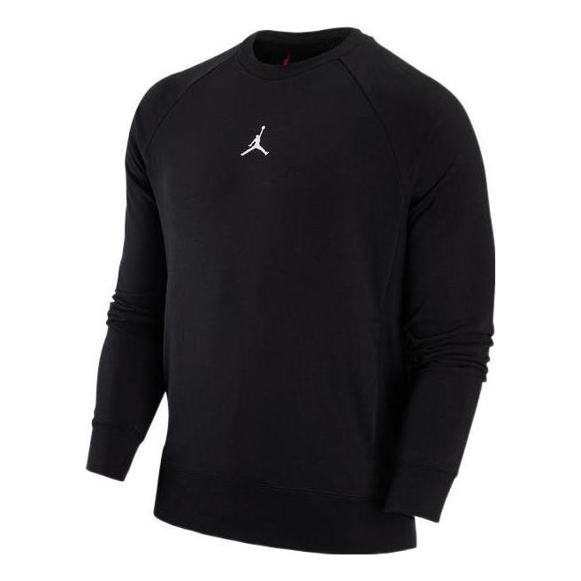 Air Jordan Classic Flying Logo Pullover Knitwear Men's Black DV1287-010