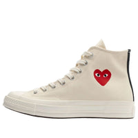 Converse x Comme des Garcons PLAY Chuck Taylor All Star 70 Hi 'Single Heart Milk' A08800C