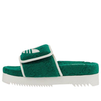 (WMNS) adidas x Gucci GG Platform Sandal 'Green' 702398-UU010-3171