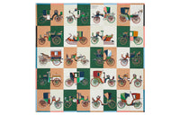 HERMES Silk Scarves Women's Green