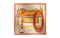 HERMES Silk Scarves Women's Multicolor