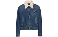 PRADA Denim Jackets Men Blue