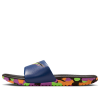 (GS) Nike Kawa Slide SE 'Black Blue Void Green Strike' IM5714-001