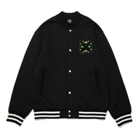Li-Ning Rijindoujin Embroidered Baseball Jacket 'Black' AJDT005-3