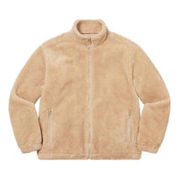 Supreme Star Fleece Jacket 'Beige Black' SUP-SS22-803