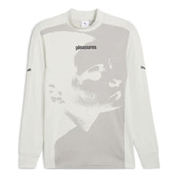 PUMA x PLEASURES Base Long Sleeve T-shirt 'Warm White' 624097-65