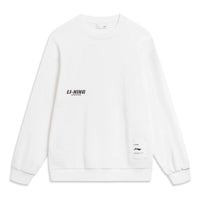 Li-Ning Anything Is Possible Graphic Sweatshirt 'White' AWDT683-1