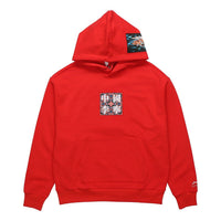 Li-Ning Chinese Culture Graphic Paris Fashion Week Hoodie 'Red' AWDQ241-2