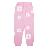 Denim Tears Cotton Wreath Logo Sweatpants 'Pink White' 401-100-30