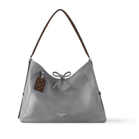 LOUIS VUITTON Carryall Dark MM Shoulder Bag Medium Grey