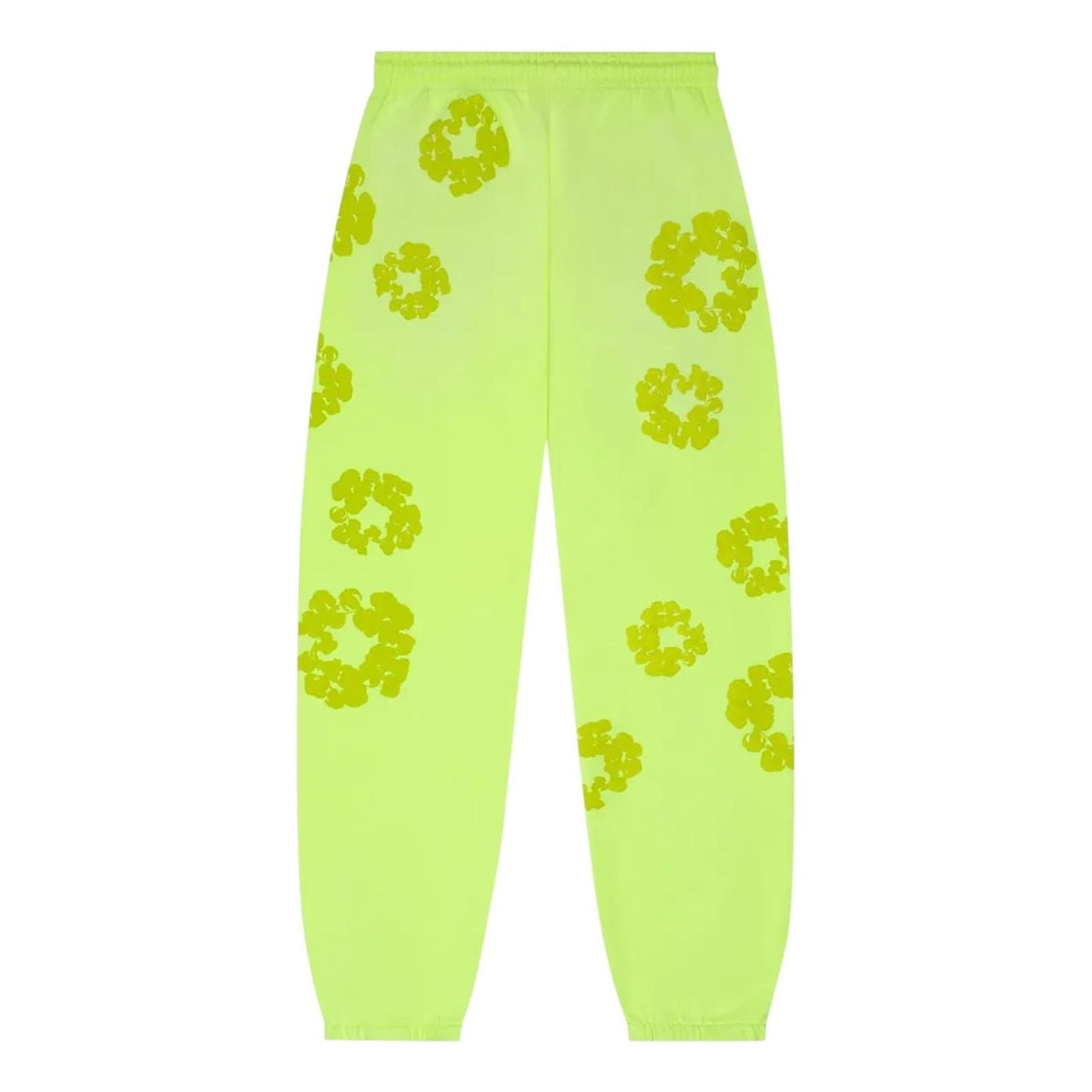 Denim Tears Mono Cotton Wreath Sweatpants 'Neon Green' SS25BAS0622