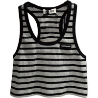 MIU MIU Tank Tops Women's Black