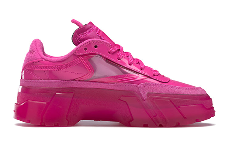(GS) Reebok Cardi B x Club C J 'Dynamic Pink' H02527
