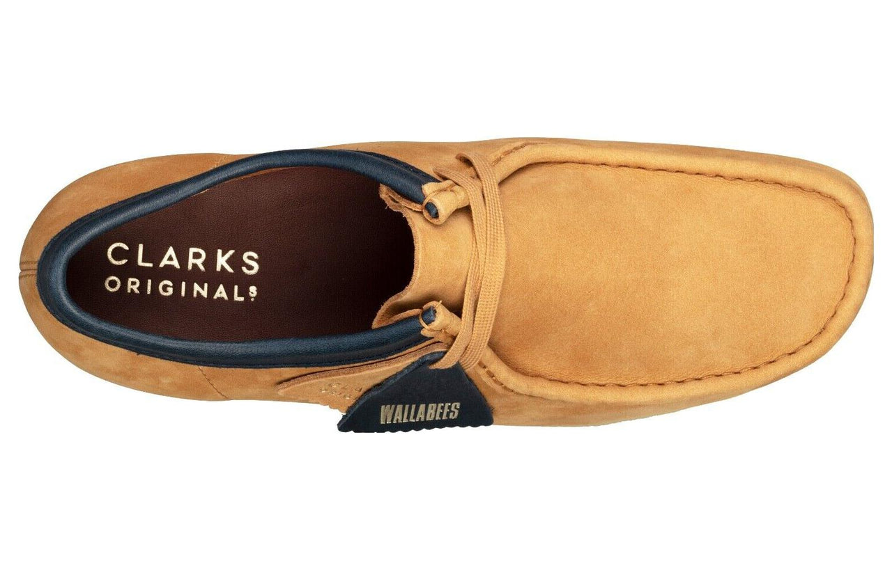 Clarks Wallabee 'Light Tan Nubuck' 26162515