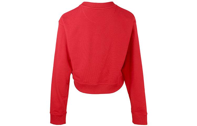 (WMNS) FENDI SS21 Logo Printing Round-neck Swea Red FS7427AFLBF1DOO