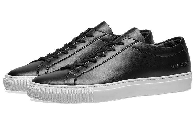 (WMNS) Common Projects Achilles Low 'Black White Sole' 3805-7547