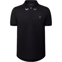 LOUIS VUITTON FW24 Polo Shirt Men's Black