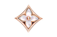 LOUIS VUITTON Color Blossom Star Ear Stud Pink Gold And White Mother-of-Pearl - Per Unit
