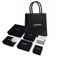 CHANEL Metal Rhinestone Necklaces Women's Gold