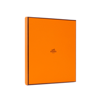 HERMES Silk Silk Scarves Women's Orange