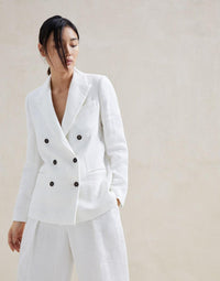 Brunello Cucinelli Double-Breasted Button Jacket