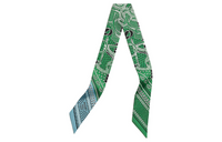 HERMES Silk Scarves Women's Green