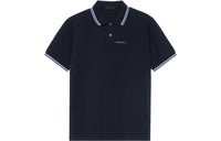 PRADA Plain Cotton Logo Luxury Outlet Polos