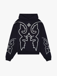 Rhude Men's Western Logo Hoodie